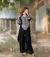 Noir Black (Stitched 2 Pcs)