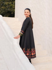 Noir Petale (Stitched 2 Pcs)