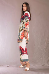 Majestic Rose White (Stitched 2 Pcs)