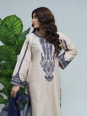 Ivory Elegance (Stitched 3 Pcs)
