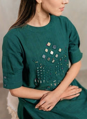 Purvi Green (Stitched 2 Pcs)