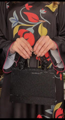 Rose Black (Stitched 2 Pcs)