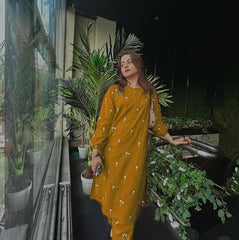 Floral Delight (Stitched 2 Pcs)