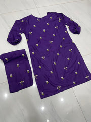 Floral Delight (Stitched 2 Pcs)