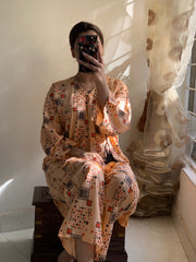 Zimal (Stitched 2 Pcs)