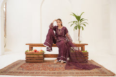 Opal Purple (Stitched 3 Pcs)