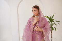 Kajal Pink (Stitched 3 Pcs)